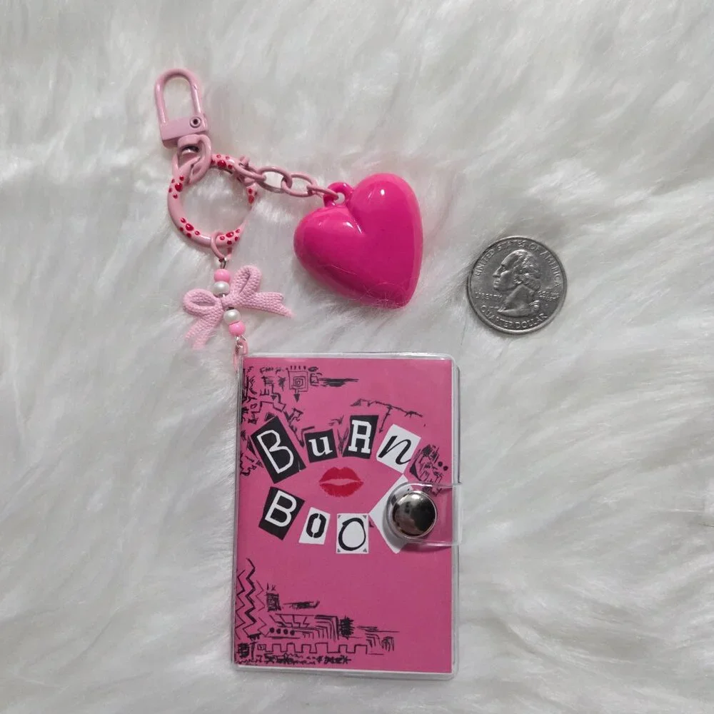 Mean Girls Burn Book Keychain